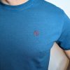 Petrol Blue / Burgundy T-Shirt - Image 3