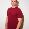 Burgundy / Blue T-Shirt