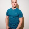 Petrol Blue / White T-Shirt