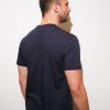 Navy Blue / Burgundy T-Shirt - Image 2